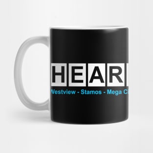 Mega City Heart o' the City Hotel Mug